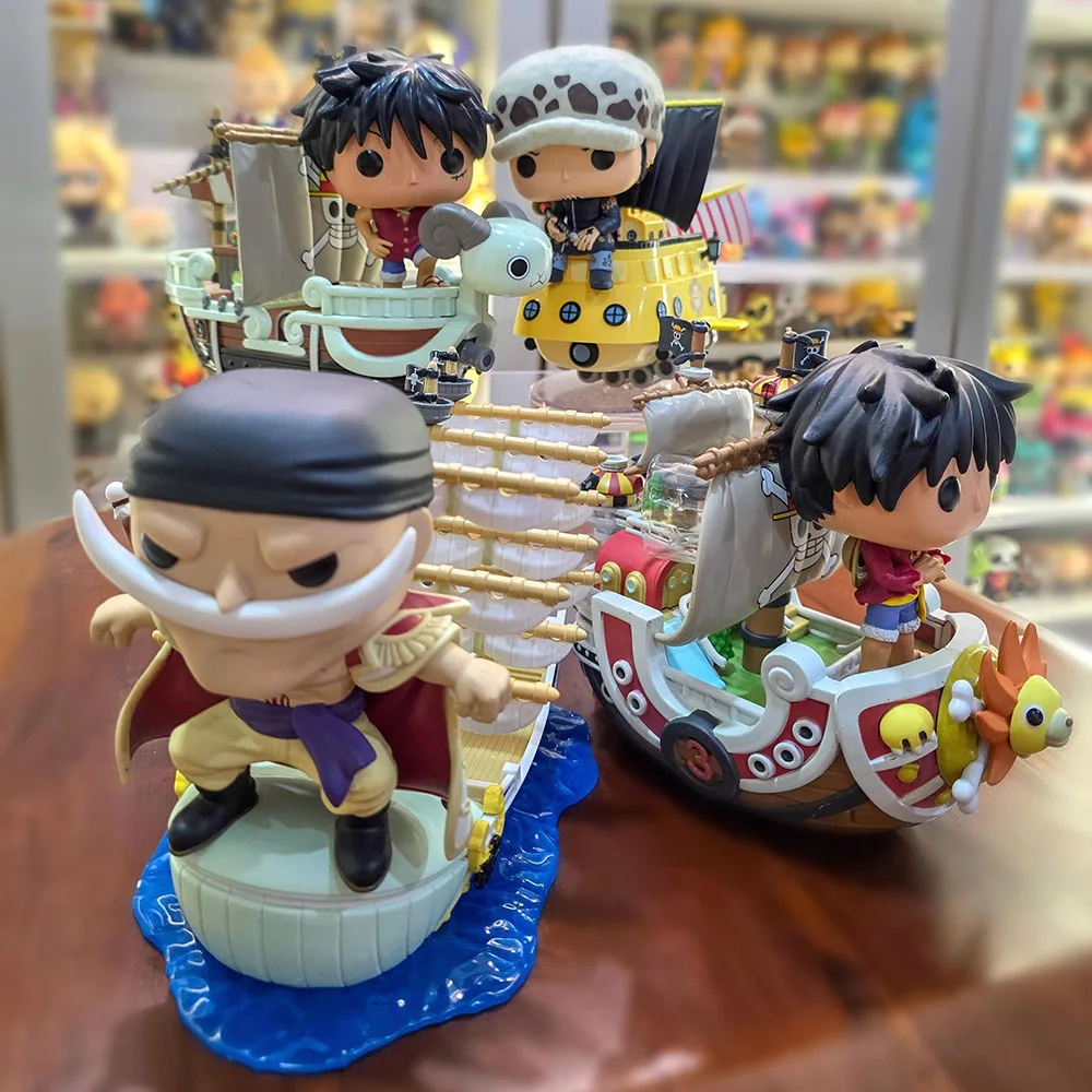 Figuras de acción Funko de One Piece: Luffy, Shanks 939, Yamato, Roronoa Zoro, Buggy, Law, Usopp, Robin, Dragon Pops, juguetes, muñecos, regalos