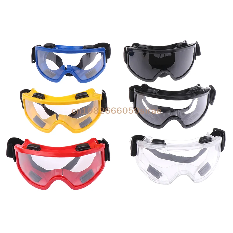 {CC44} 1 Pc Safety Goggle Anti Splash Dust Proof Work Lab Eyewear Eye Protection Industrial Research Safety Glasses Clear Lens