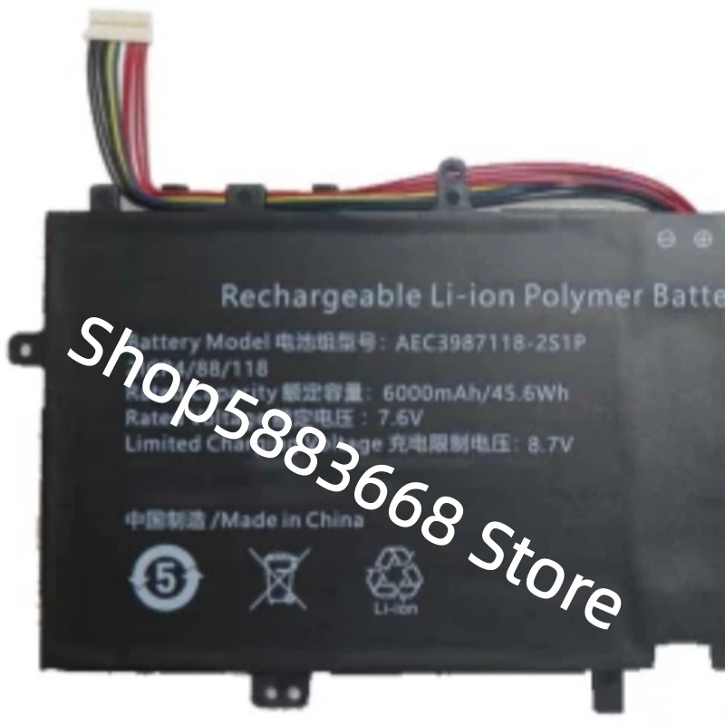AEC3987118-2S1P 7.6V 45.6Wh 6000mAh Laptop Battery For H3C H3CBook 13 i023 Notebook