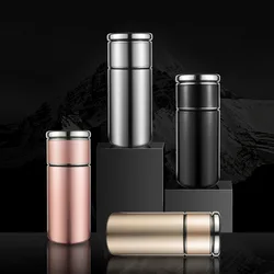 Tea Infuser Bottle Coffee Thermos,Stainless Steel Tea Water Separation Cup,Office Portable Double Wall Vacuum Insulated WaterCup