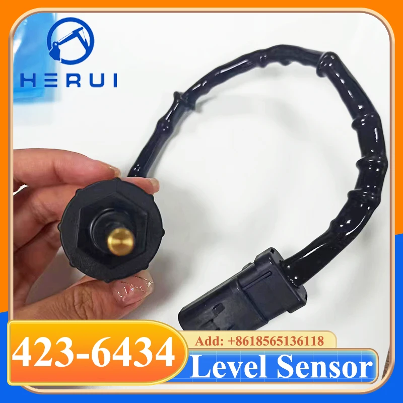 423-6434 4236434 E320D2 E323D2 Fuel Water Level Sensor for C7.1 C6.6 Liquid Level Sensor