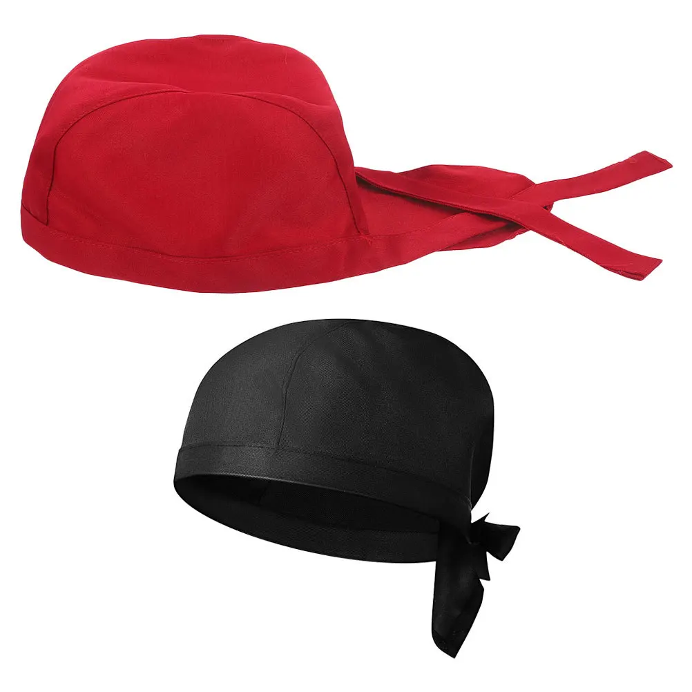 

2Pcs Chef Hats Breathable Adjustable Cooking Hat Kitchen Restaurant Caps Chef Hats Kitchen Cooking Hat