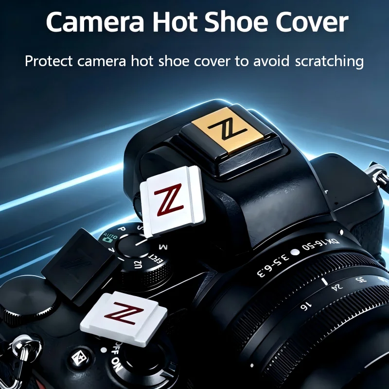 Universal Camera Hot Shoe Cap Z Shape, Dustproof Anti-Corrosion Protector For Canon Sony Nikon Fuji Olympus Panasonic Flash Shoe