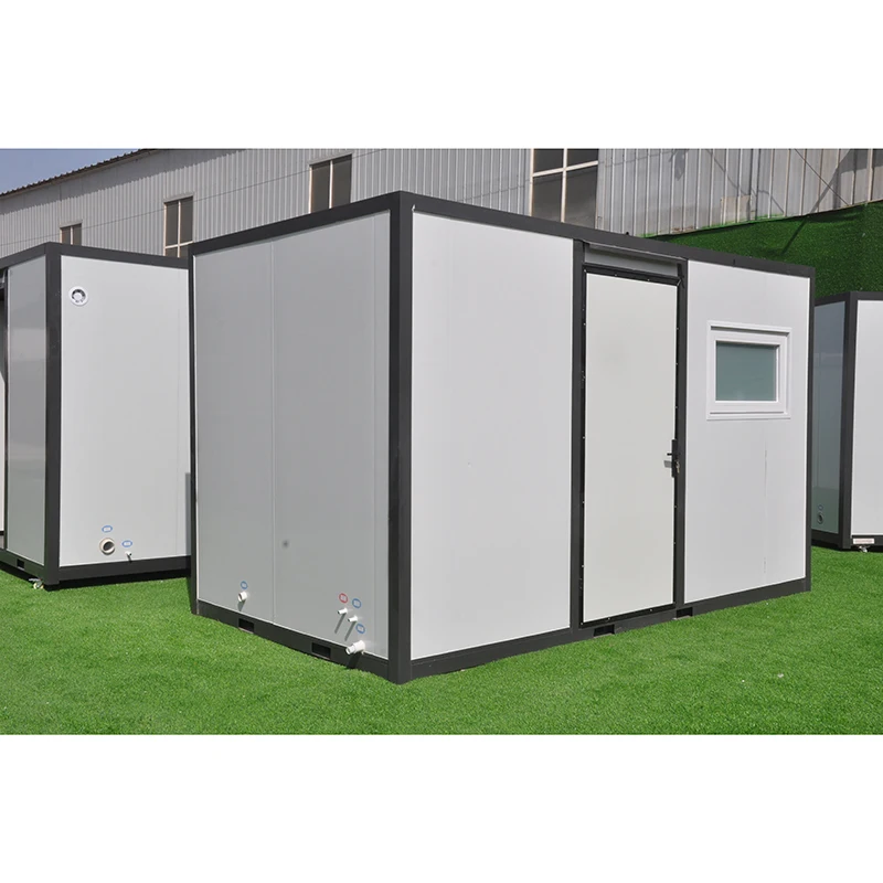 Portable Toilet Cabin Prefab Outdoor Shower House Modular Restroom Movable Bathroom for Garden Campsite