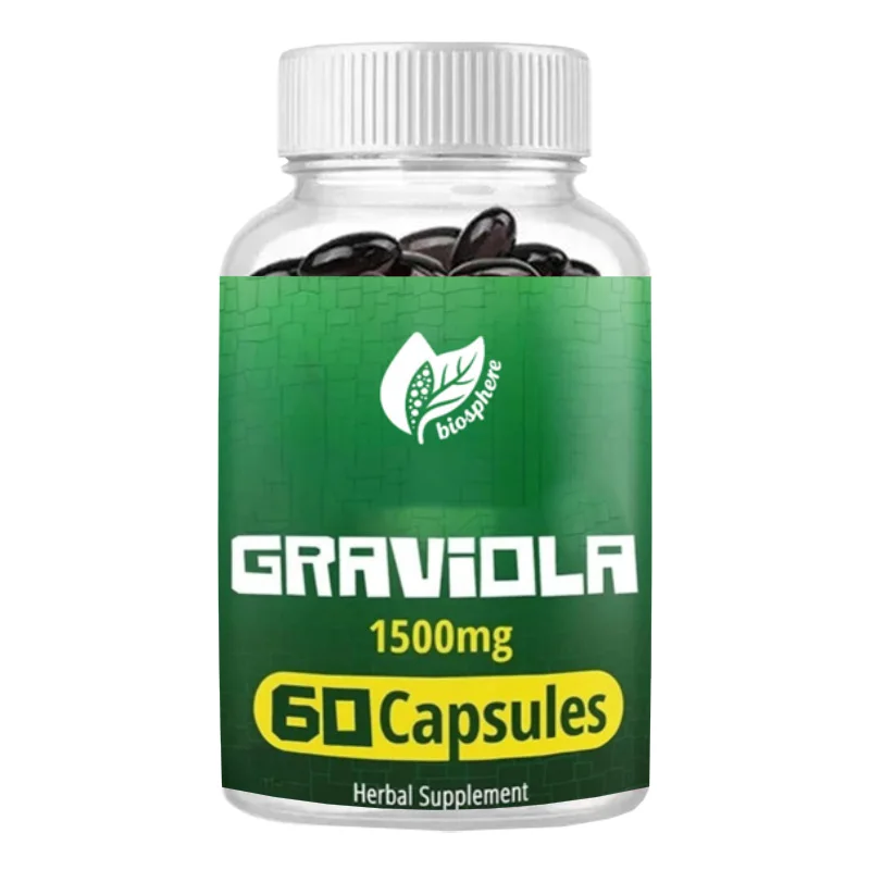 60 Capsules of Sour Fruit, Premium Sour Fruit Extract, Non GMO, Vegan, Gluten Free, 1500mg High-efficiency Herbal Supplement