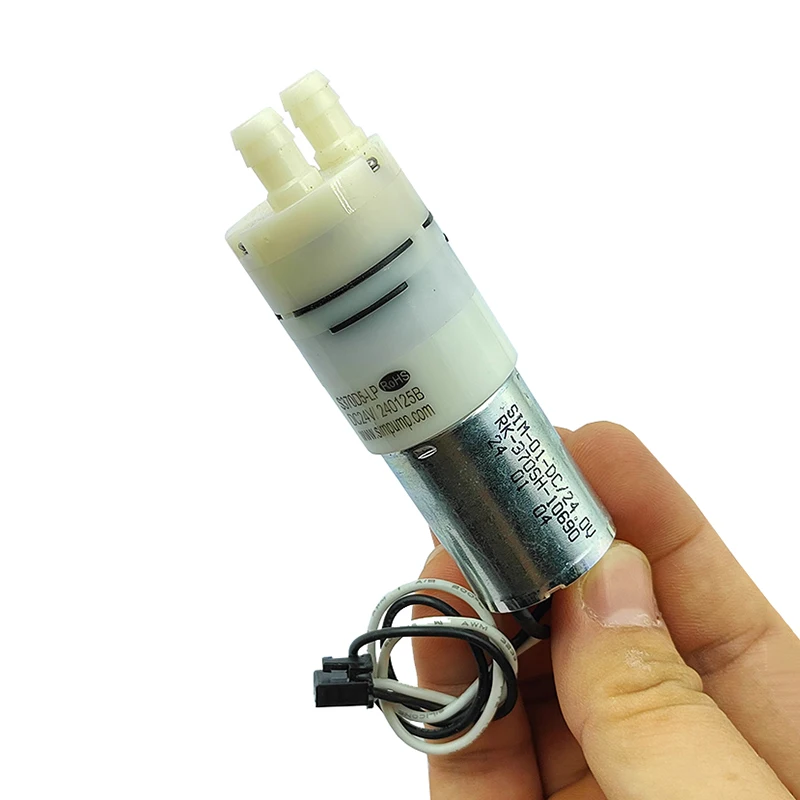 

S370D5-LP Small Mini 370 Water Pump DC 12V 18V 24V Micro 27MM Diaphragm Pump Self-priming Suction Water Pump Tea Table Pumping