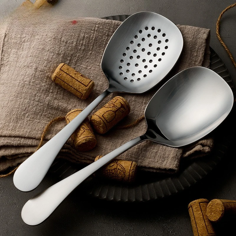 

316L stainless steel hotel home special thick dish spoon buffet shared spoon