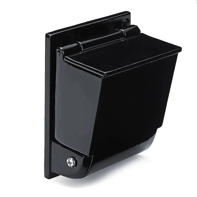 95*70mm Wall Mounted Aluminum Alloy Ashtray Cigarette Holder Creative Personality Outdoor Smoking Public Places