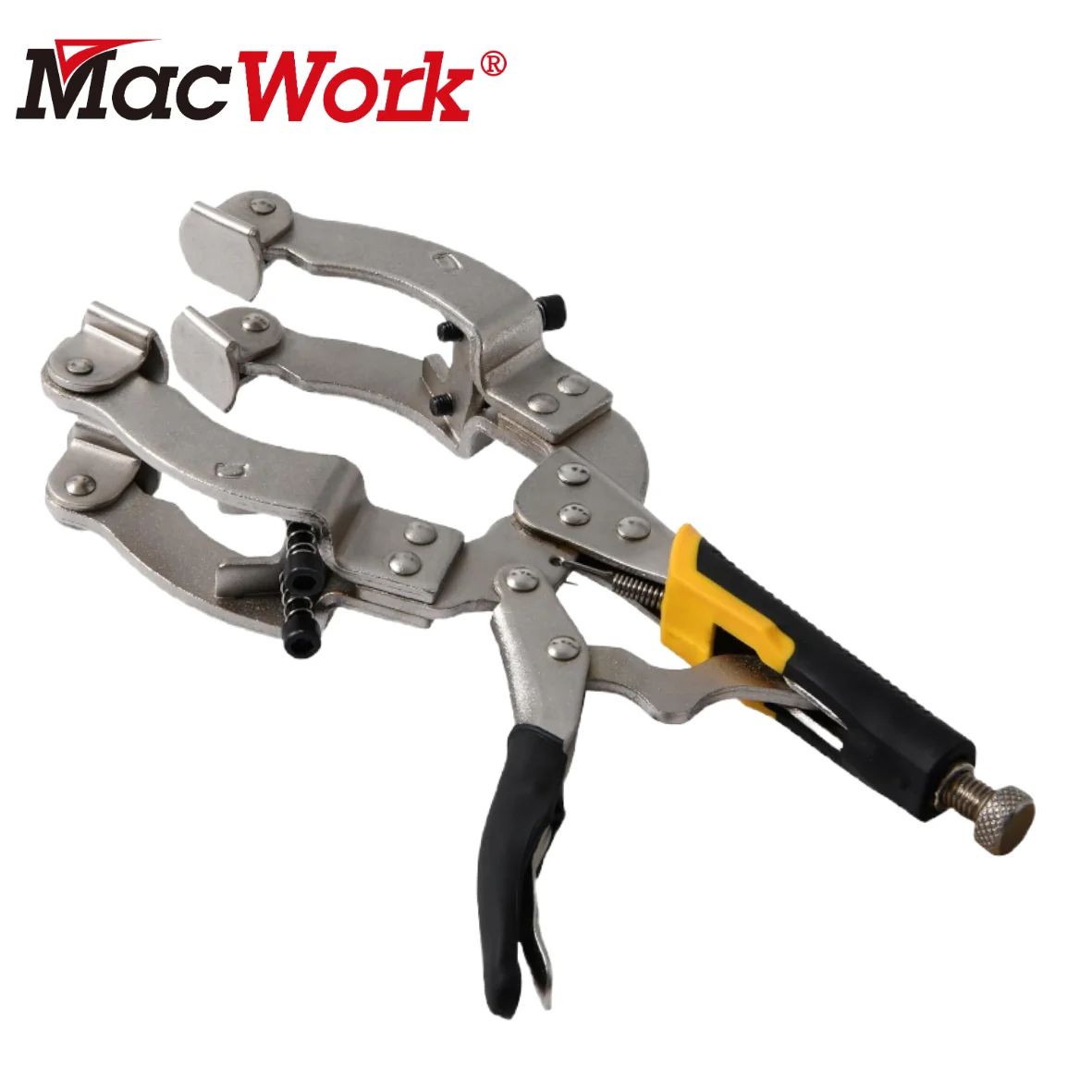 Locking Welding Pipe Plier clamp, Round Tube Welding Clamp 11Inch ，woodworking 1-pack