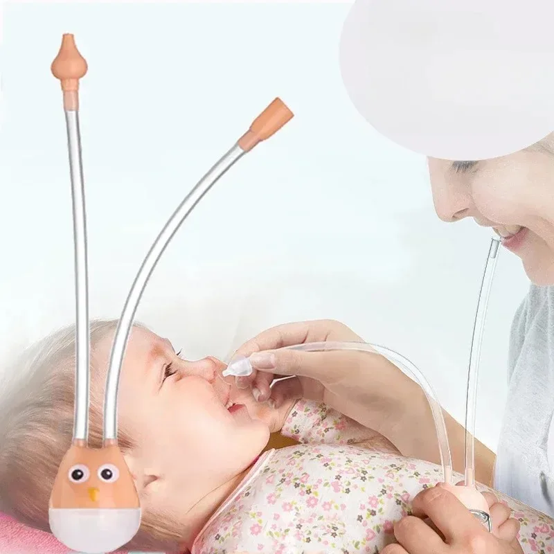 Newborn Baby Nasal Aspirator for Children Nose Cleaner Sucker Suction Tool Protection Health Care Baby Mouth Nasal Suction Devic