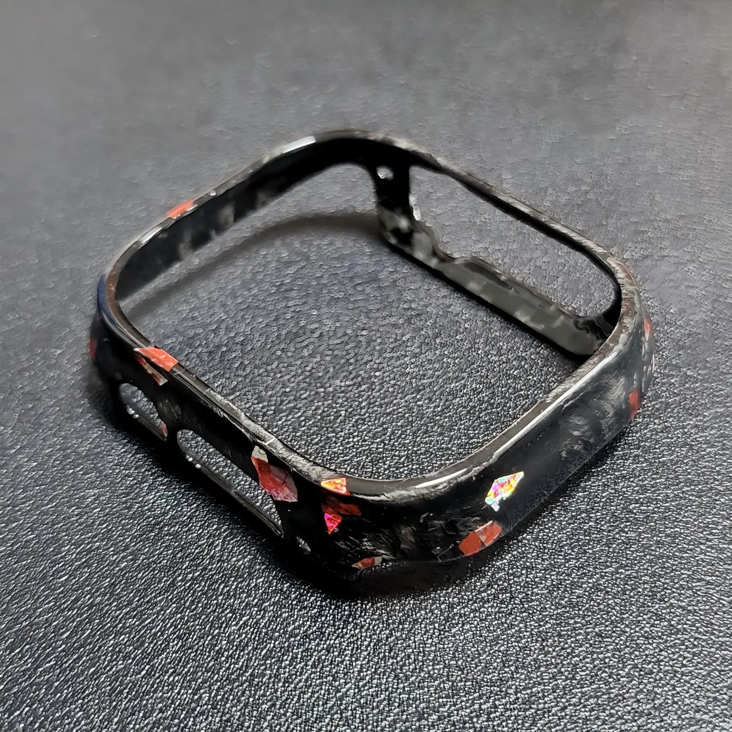 Case for Apple iWatch S9 Ultra 3/2/1 49mm/46mm/45mm Aramid Carbon Fiber Business Advanced Slim Cover for iWatch S7/S8/S9/S10  ﻿