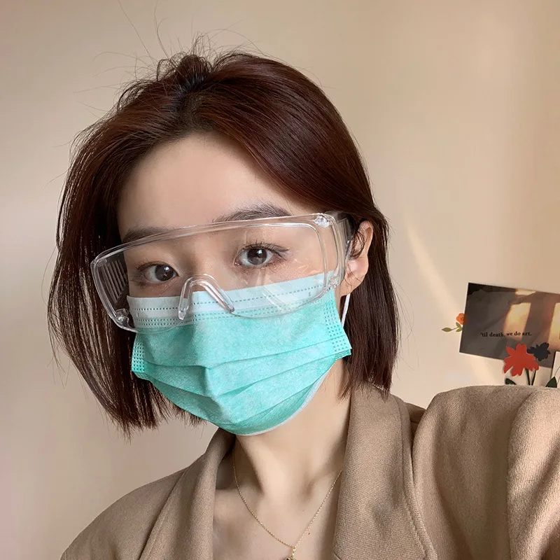 

Safety Protective Goggles Lens Thickness Anti-UV Blinds Water Goggles Anti-impact Labor Protection Glasses Cycling Glasses