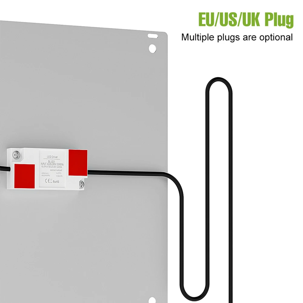 100 واط LED الطيف الكامل تنمو أضواء الكم مجلس زراعة مصباح الولايات المتحدة/الاتحاد الأوروبي التوصيل للداخلية الفاكهة الدفيئة خيمة الشتلة الخضروات