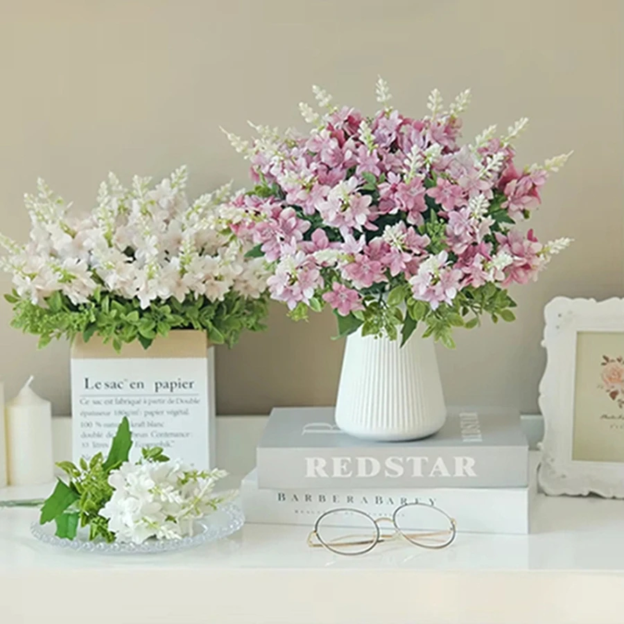 

Silk Yucca Gloriosa Artificial Flowers Wedding Home Christmas Decor Table Centre Wreath Bridal Bouquet Colorful Photography Prop