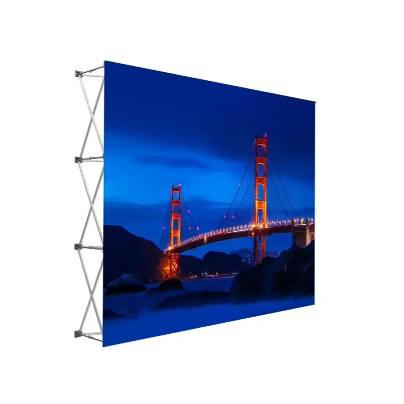 Customizable Factory Wholesale Price Durable Pop Up Stand Display Rack For Advertising Display Show