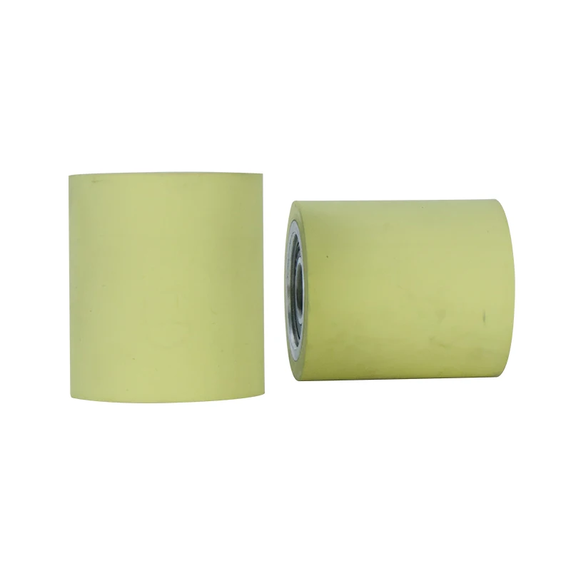 عجلة مطاطية لماكينة تطويق الحواف ، أسطوانة التغذية ، مواد جيدة ، 35*10*40 ، 2 #4