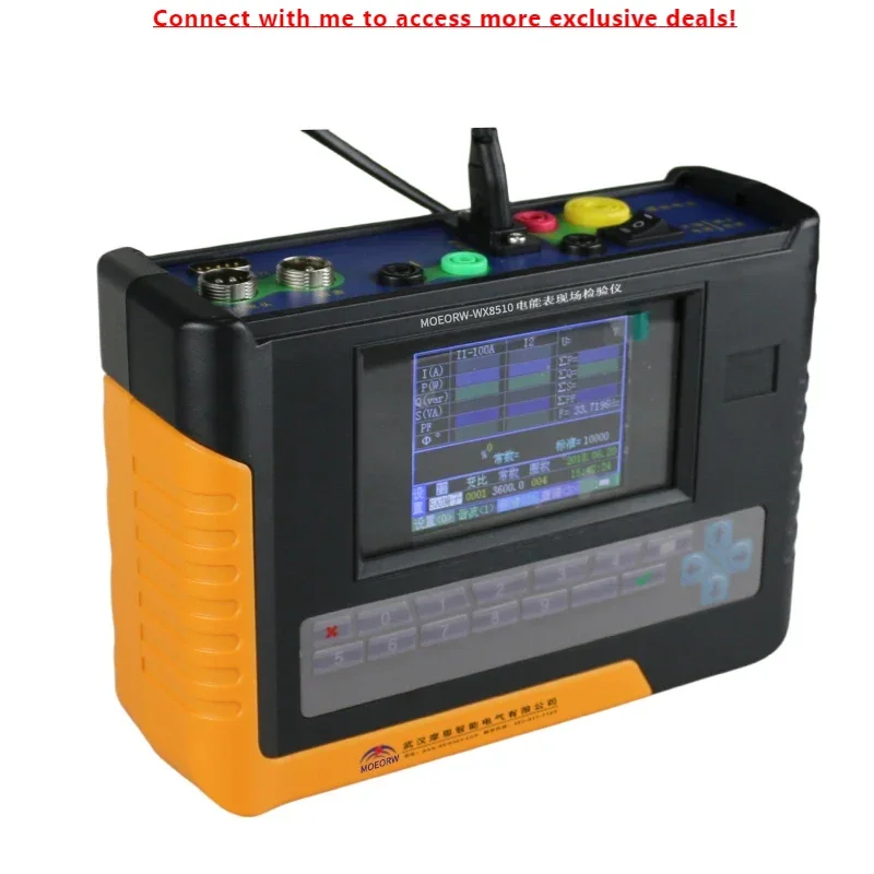 

MOEORW-WX8510 Multifunctional Single Phase Energy Meter Calibrator With 100A Current Clamp