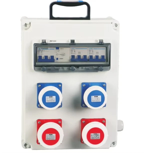 Socket box outdoor wall-mounted complete set of power distribution equipment portable