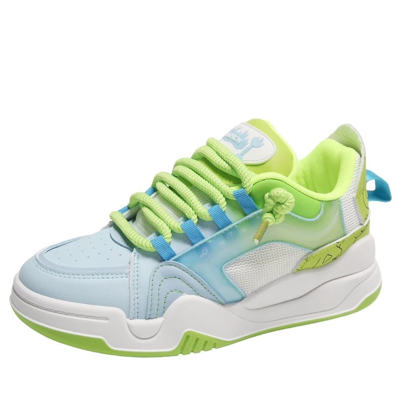 New Designer Sneakers Women's Breathable Skate Shoes Women's Hip Hop Street Sneakers Shoes Tennis Shoes