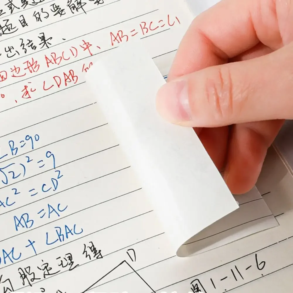 Portable 7M Roll Sticky Notes with Dispenser Grid/Lined/Blank Memo Pads Free Cut Self-Adhesive Notes School Office