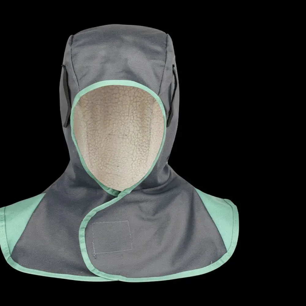Welding Shawl Cap Flame Proof Safety Headgear Anti Spark Splash Shield For Industrial Metal Grinding Cutting Tool