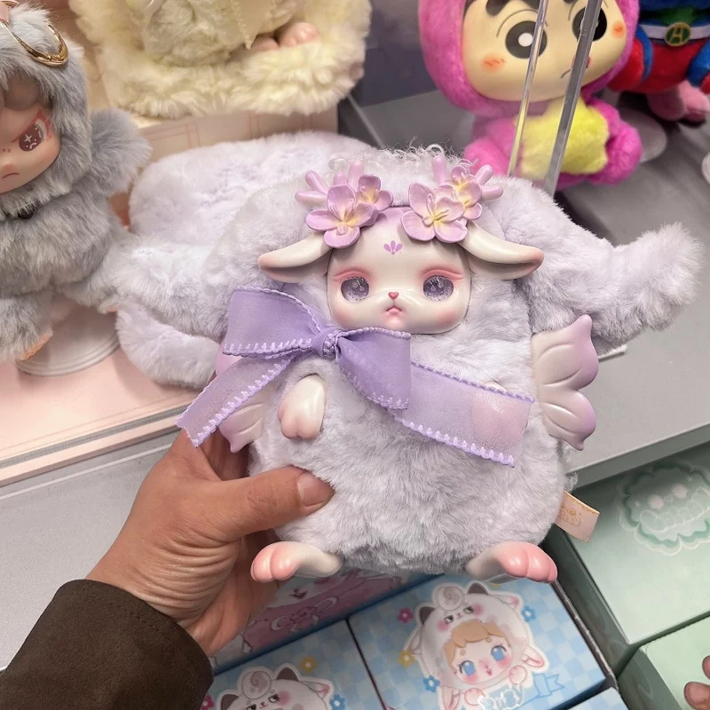 

New Genuine Loloan A Deer Produces Flowers Series Plush Blind Box Figurines Cute Room Desktop Ornaments Doll Toy Birthday Gift