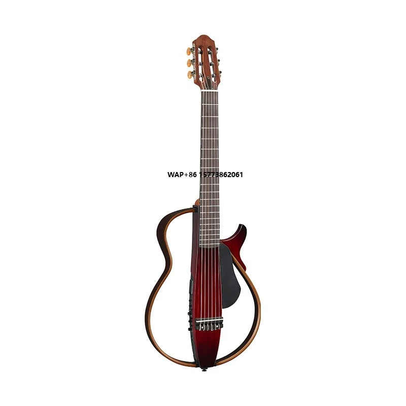 YMH SLG200N Silent Guitar with Classic Guitar Nylon String Portable Travel Guitar