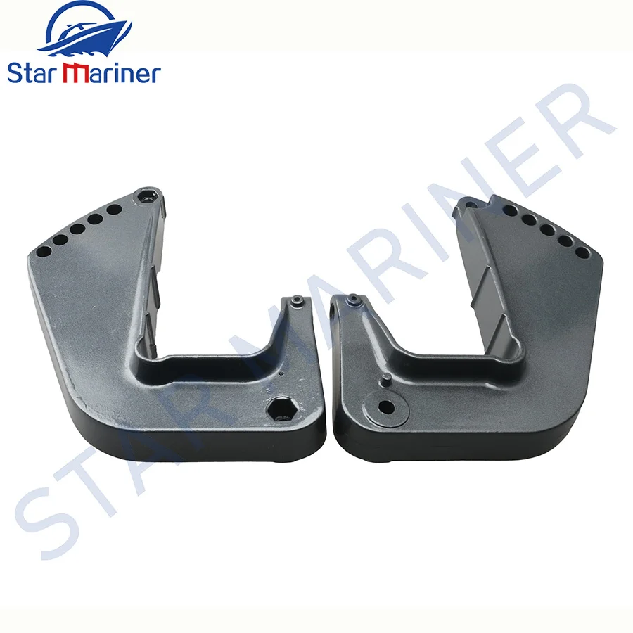 6E0-43111 6E0-43111 Bracket Clamp 1&2 For Yamaha Outboard Engine 4HP 5HP 6HP F4 F5 F6 6E0-43111-02-8D 6E0-43112-01-4D Boat Motor