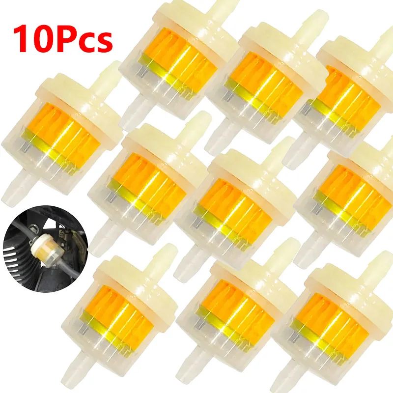 Universal Motorcycle Fuel Filter Motorcycle Engine Inline Carb Gasoline Fuel Gas Filter Motorbike Motor Oil Filters