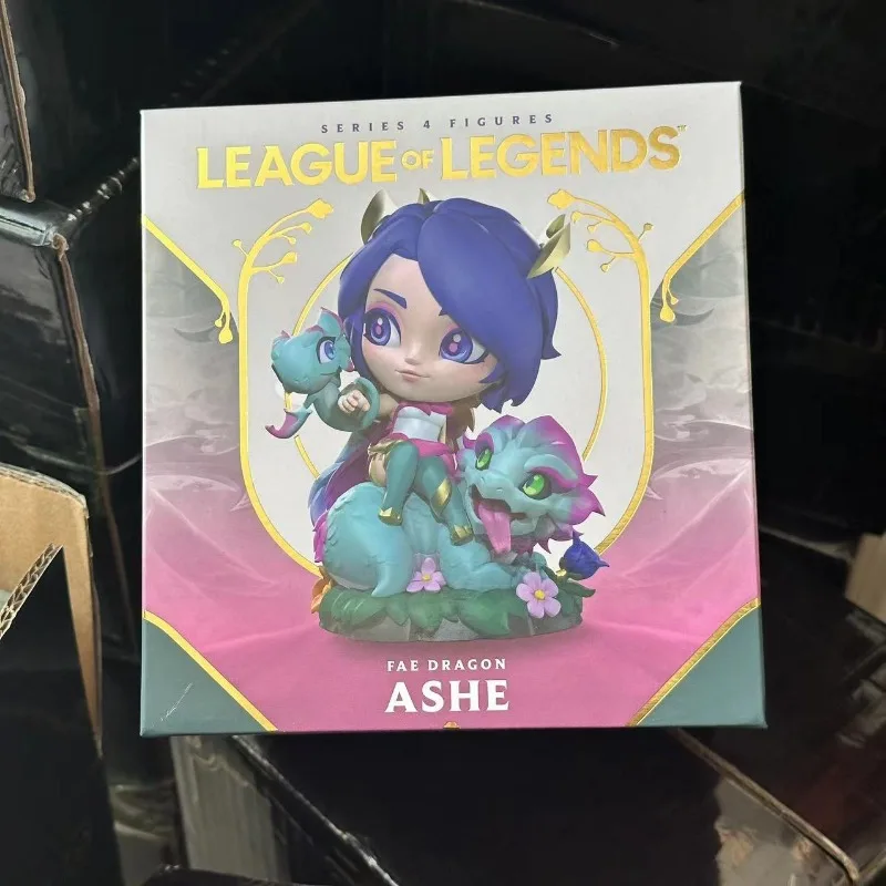 

Подлинная новая коллекция фигурок LOL Shenlong Venerable Ice Ash, игрушки, детские подарки на складе