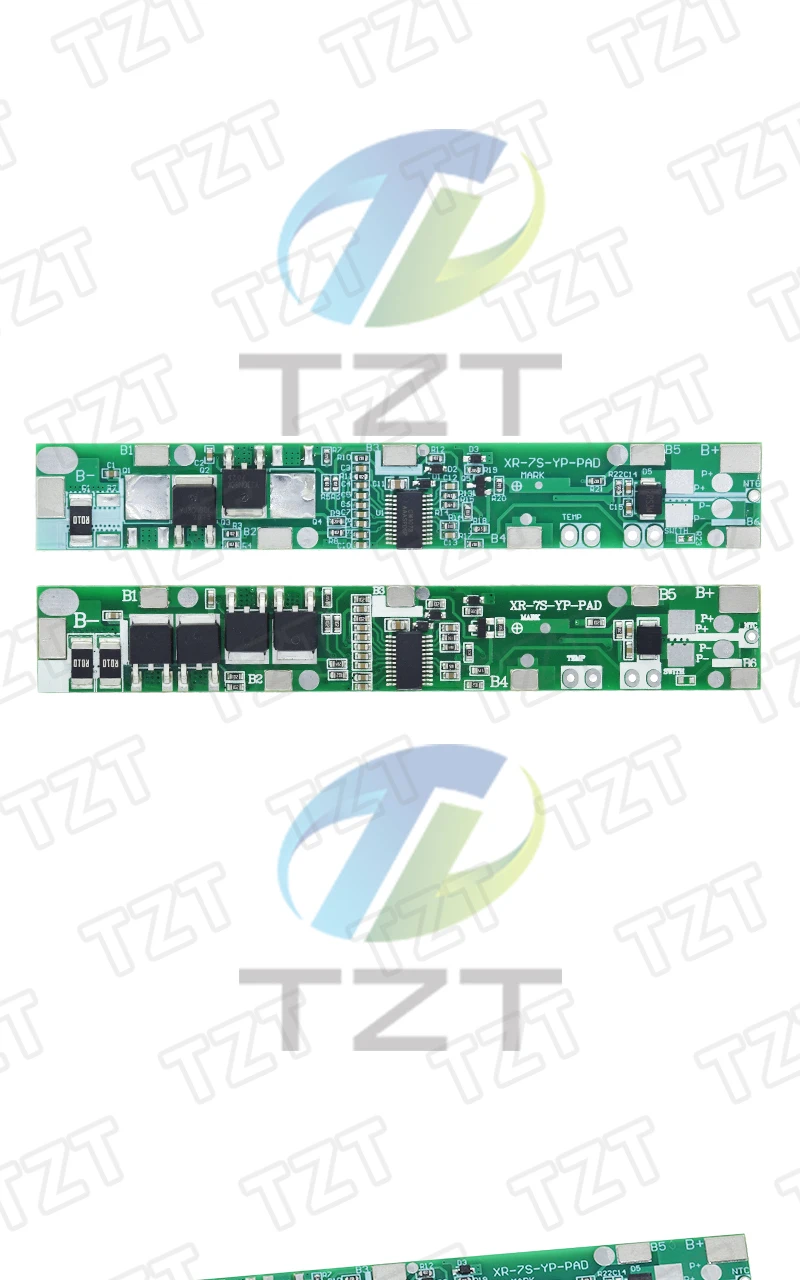 7S 24V 5A 10A BMS-Schutzschaltungsplatine Ladeschutzplatte Lademodul für Lithium-Batteriepack Powerbank E-Bike – Detail 6
