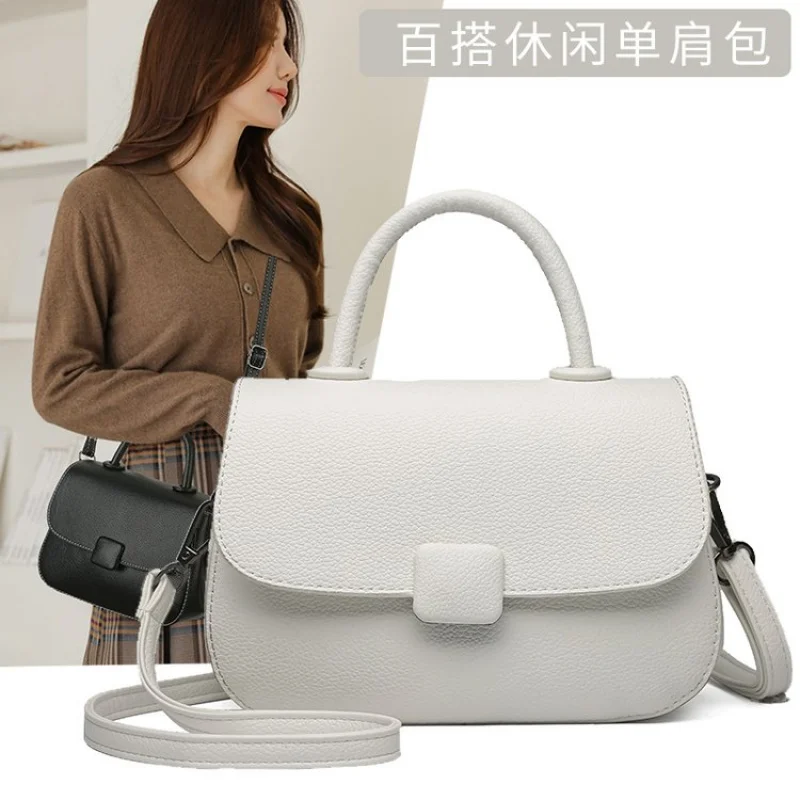 

Luxury Women's Shoulder Bag Crafted From Premium Leather Featuring Paris Style And Casual Elegant Vintage Look​