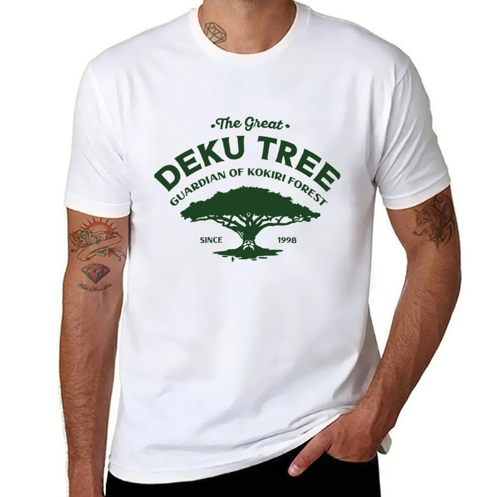

The Great Deku Tree T-Shirt man t shirt cotton t shirt for man anime t shirts oversize T-shirt