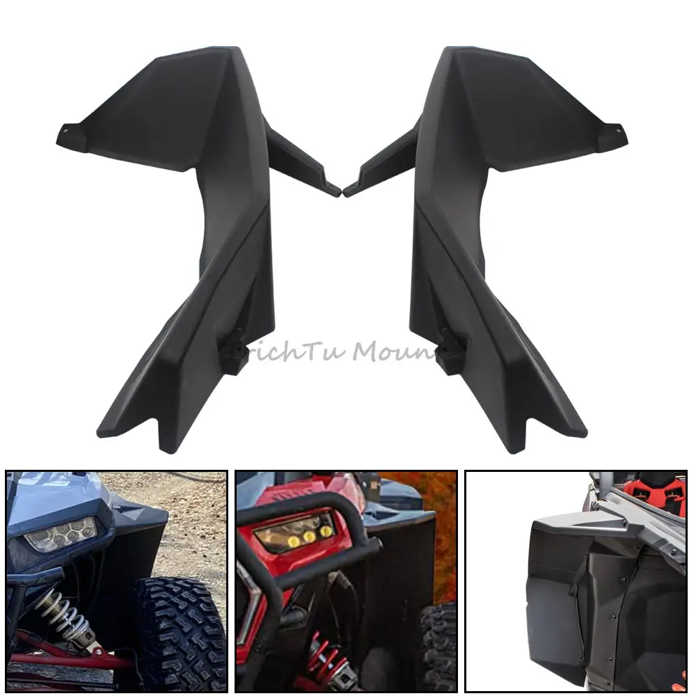 

Для Polaris RZR XP 1000 Turbo S Trail 900 2- или 4-местный 2014-2024 гг. # 2881985 Расширения передних крыльев UTV Широкое расширенное переднее крыло