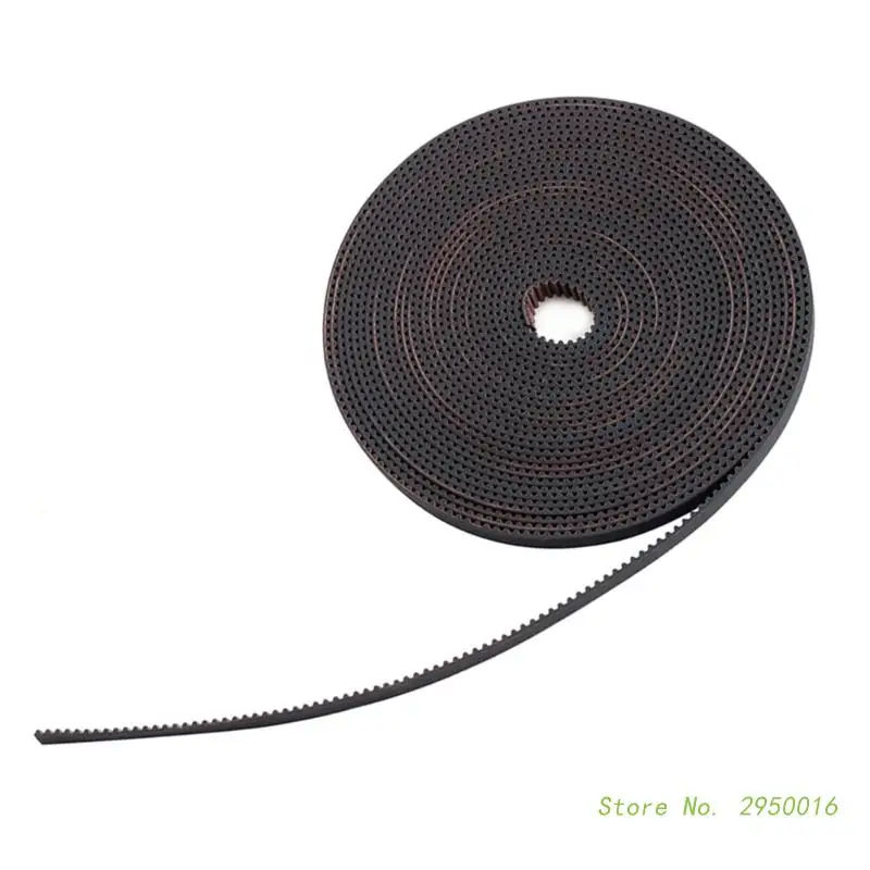 

3D Printing GT2 Timing Belt, 2M 5M GT2 Open Timing Belt 9mm Width Rubber Fiberglass Fit for RepRap Prusa Mendel Rostock