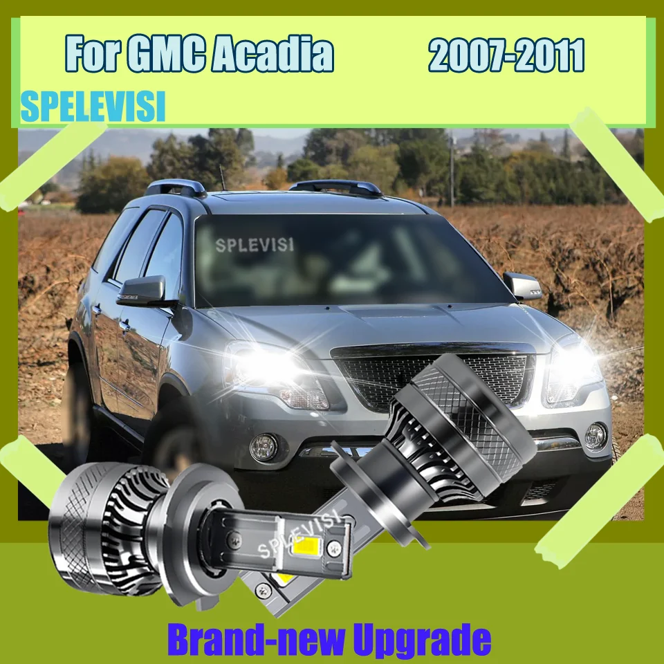 

20000LM LED Headlight Bulbs H7 High Beam Lights‌ Brand-new Upgrade Auto Front Headlamps For GMC Acadia 2007 2008 2009 2010 2011
