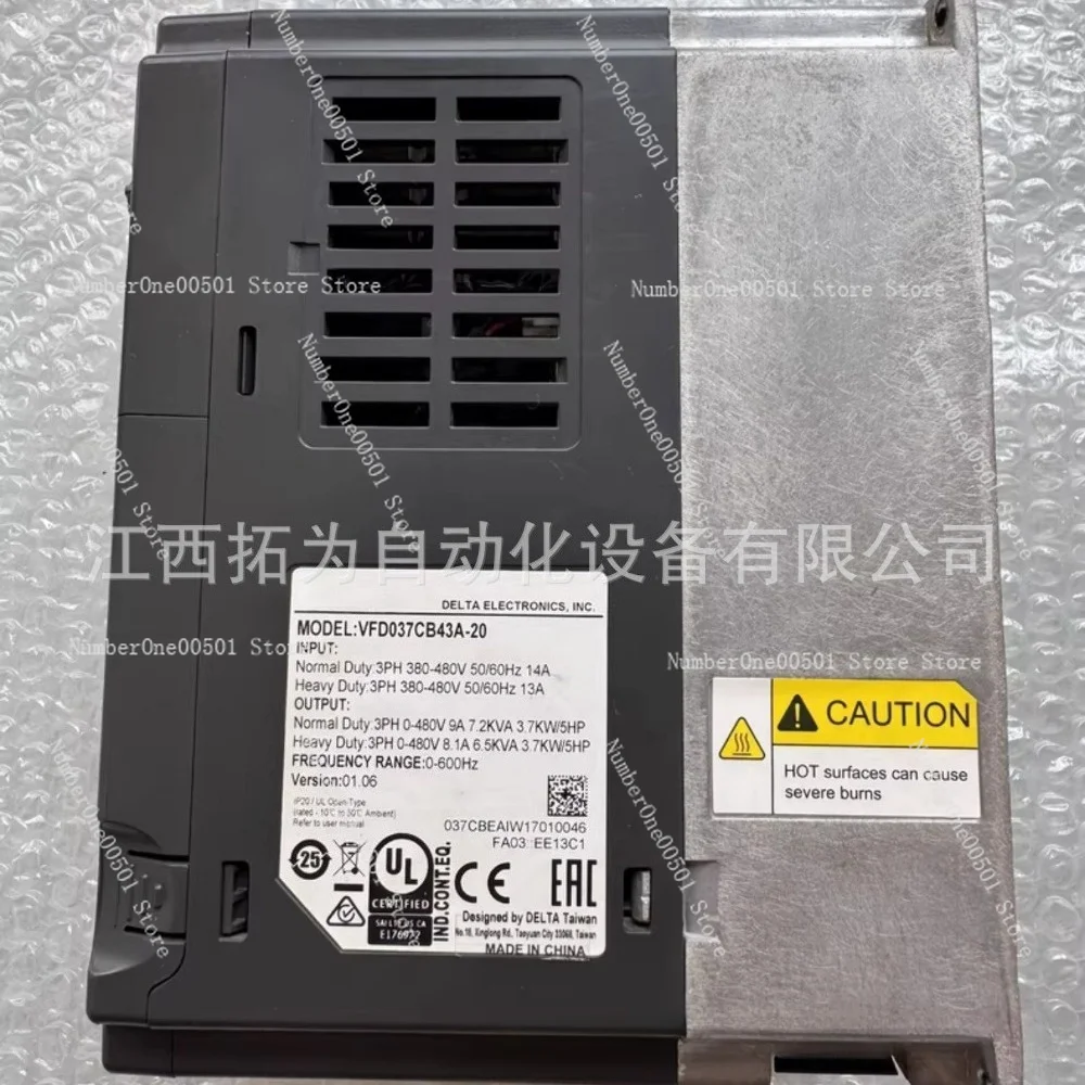 VFD037CB43A-20 Brand New Industrial Variable Frequency Drive Inverter
