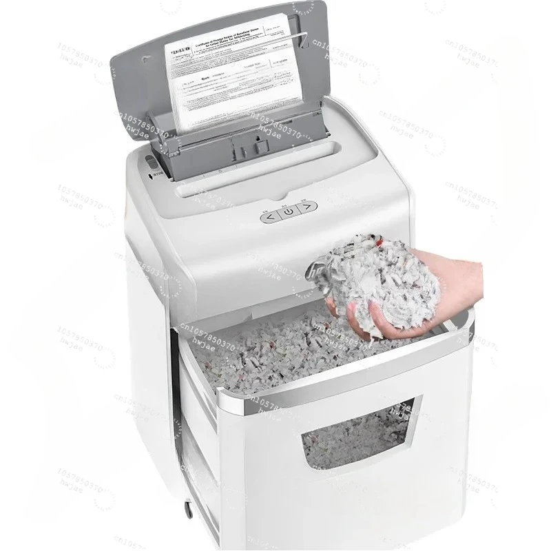 A fully automatic shredder household and commercial shredder specifically designed for confidential offices at level 4 shredding