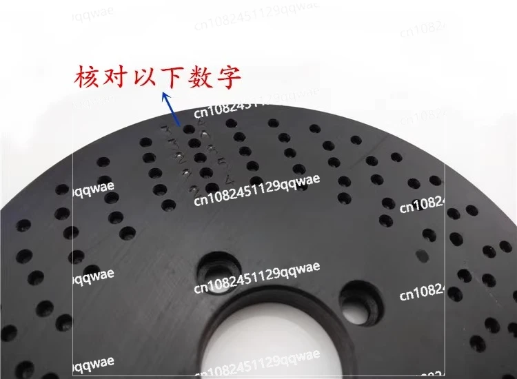 Center height 80/100/125160/200F11 indexing head indexing plate, indexing plate, with FW