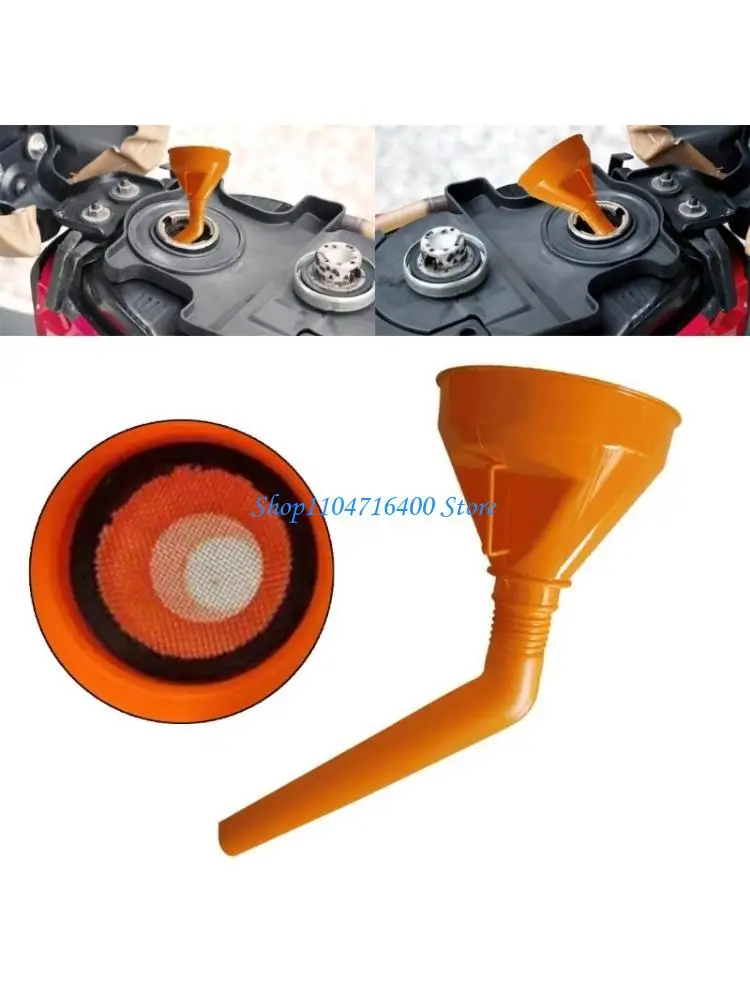 

y1gd Flexible Wide Mouth Funnel Plastic Oil Funnel for Car Motorcycle Automotive Use