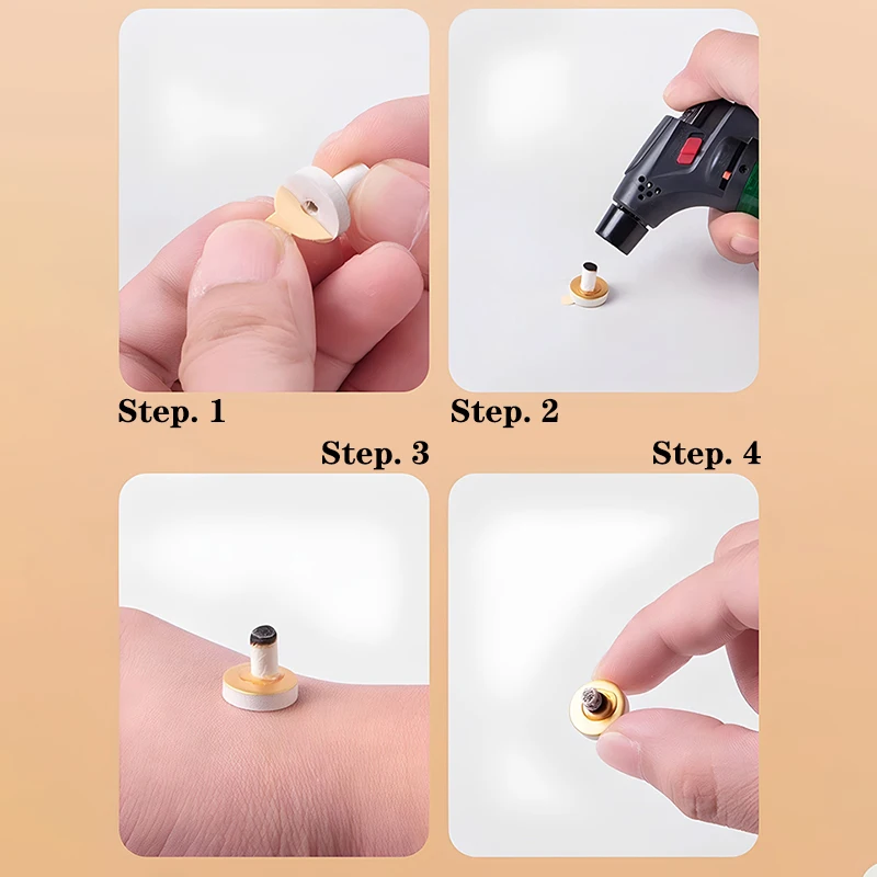 50Pcs Moxa Stickers – Mini Herbal Warm Patches for Finger, Hand, Tendinitis Warm Massage, Moxibustion Relaxation, and Self-Care