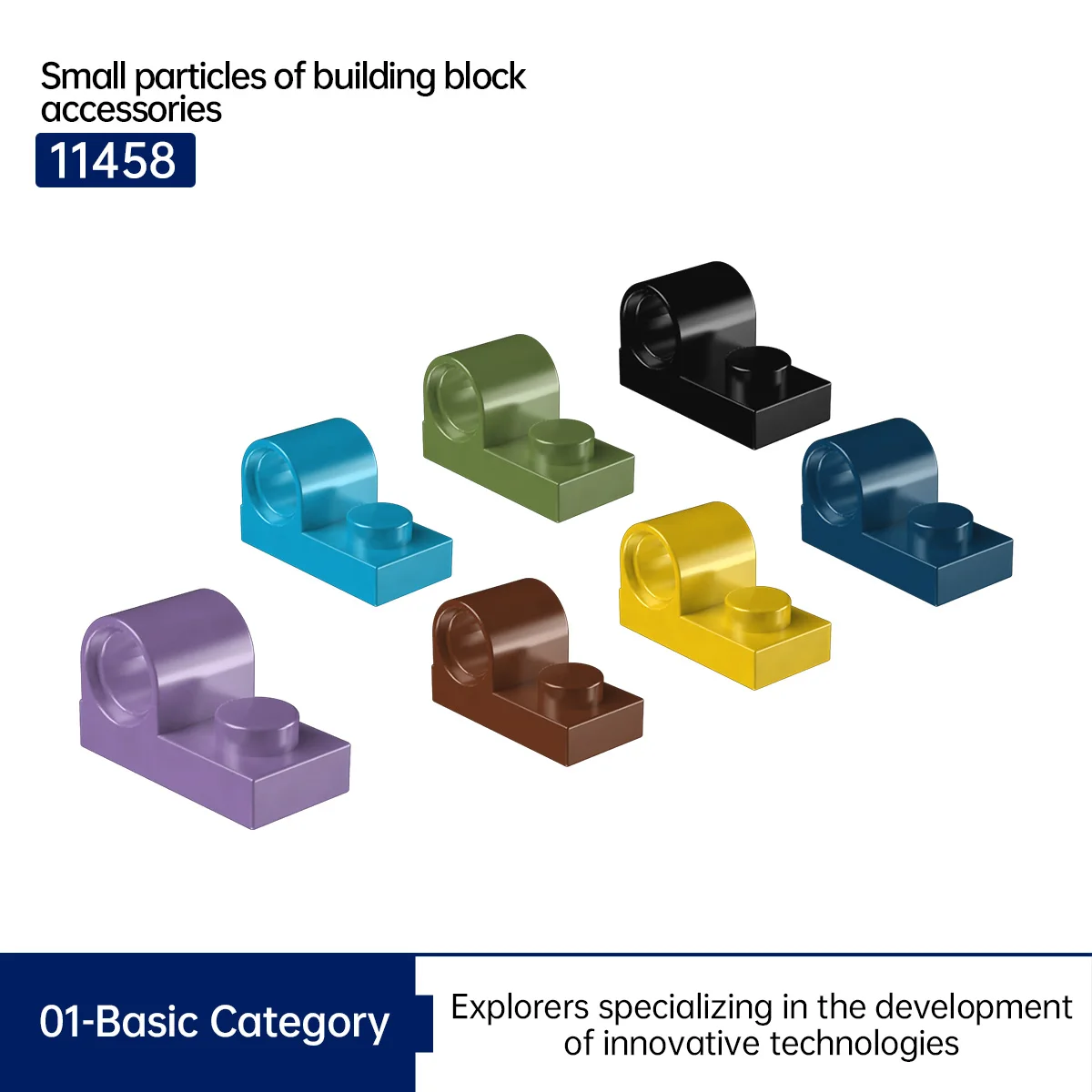 

Precision Brick 215Pcs/Lot 11458 Technic Plate Basic Blocks Norm 1X2 Classic Accessorie of Moc Compatibility with Logo Toys
