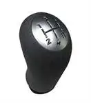 Store code: DK1157 interior gear knob nickel LOGAN-CLIO III-MEGANE II