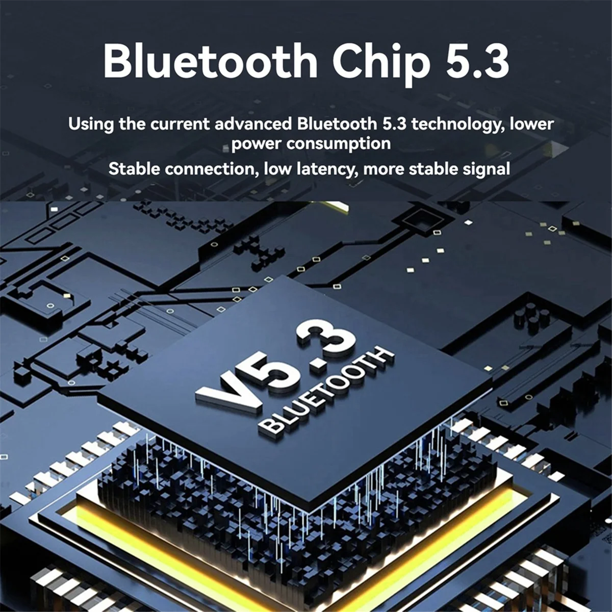 New Y1 Motorcycle Helmet Headset Bluetooth 5.3 Wireless Stereo Interphone Built-in Helmet Wireless Headset