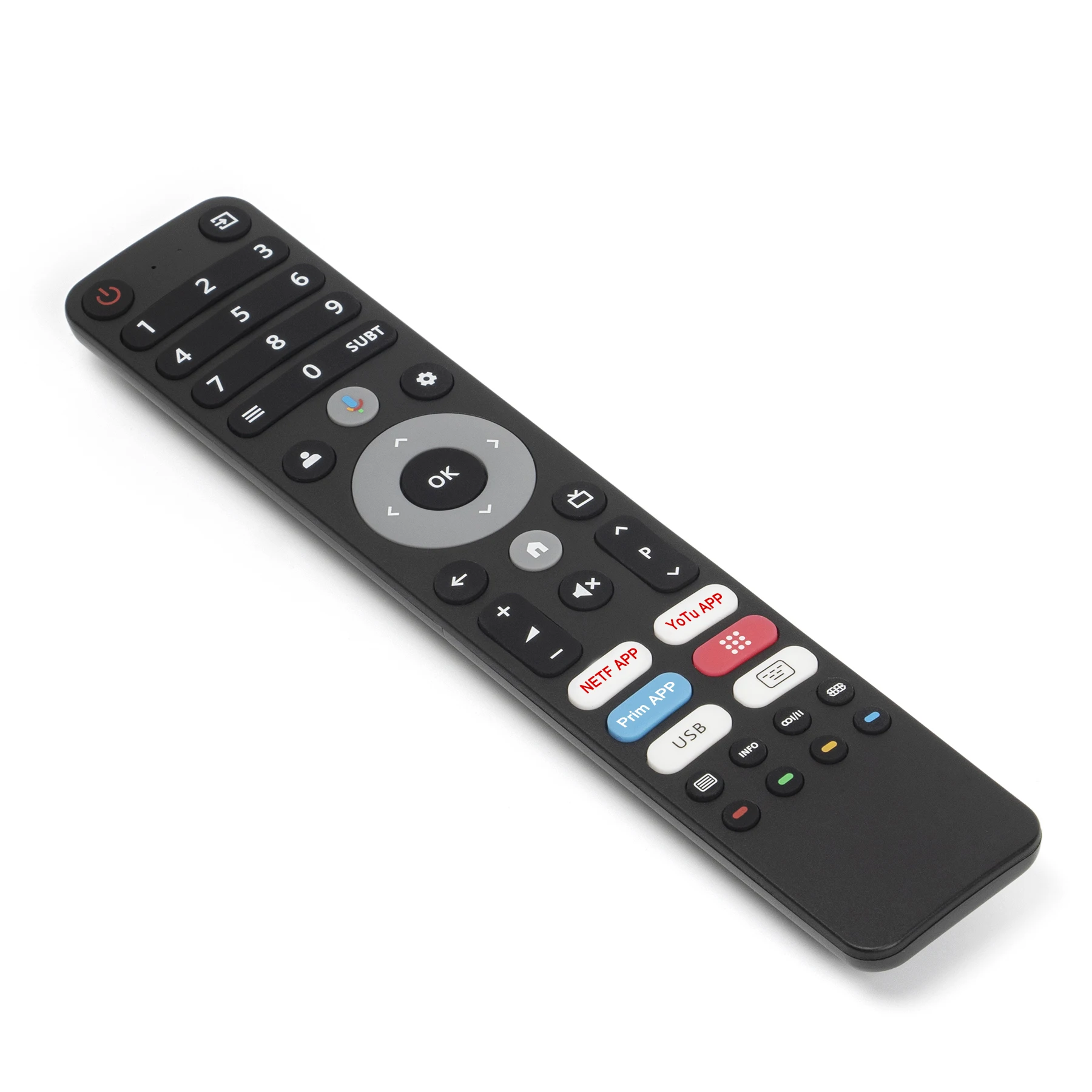 جهاز التحكم عن بعد للتلفزيون الذكي Blaupunkt Chiq 32UBG6000S ​ 43UBG6000S 50UBG6000S L32H7G L32H8CG U43H7C OK. OTV 43AU-5023C مع صوت