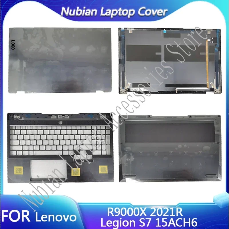 

New For Lenovo R9000X 2021R Legion S7 15ACH6 Shell Replacemen Laptop Accessories Lcd Back Cover/Palmrest/Bottom Grey Black