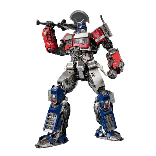 재고 오리지널 Threezero DLX OPTIMUS PRIME 3Z0432 정품 컬렉션 모델, 메카 캐릭터 액션 장난감, 28cm 