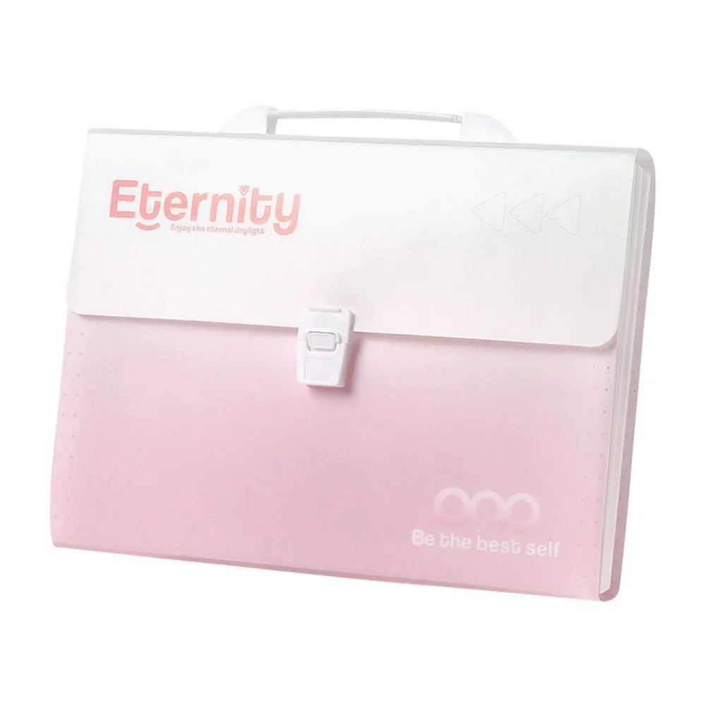 

High Quality PP File Folder 13-Layer Large Capacity Document Bag Classified Portable File Organizer Students