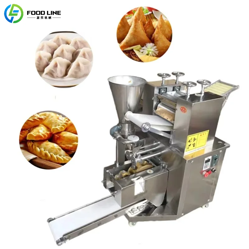 

Commercial Dumpling Making Machine Full Automatic Filling Wrapping Forming Dumpling Processing Device Support Customized