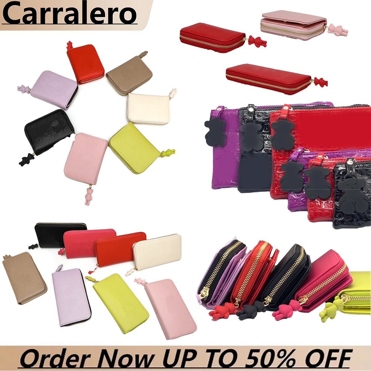 Carralero Aurora New Fashion Women offers an elegant and simple wallet in brilliant colors and sophistication